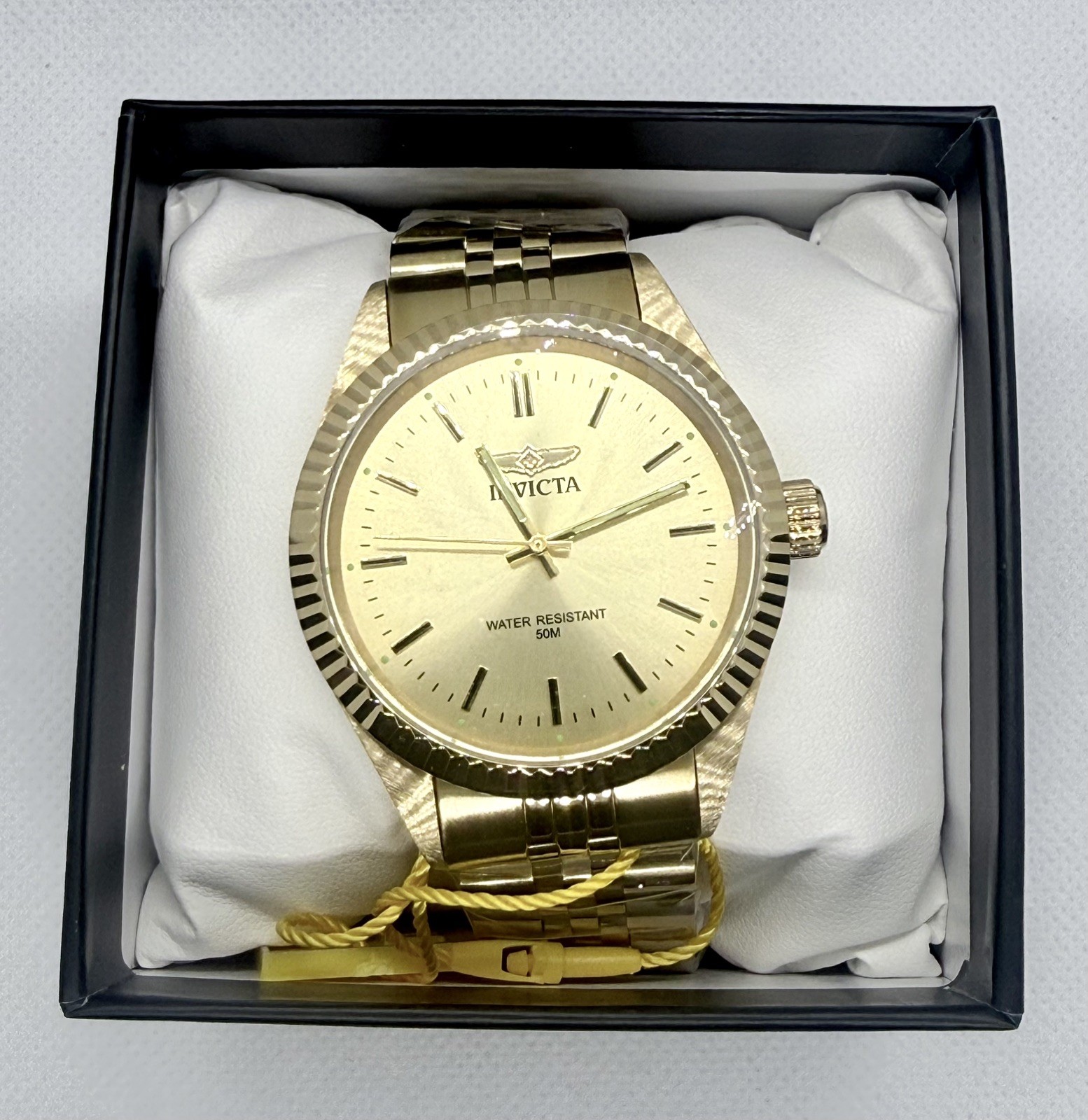 Invicta Men’s Watch Specialty Gold Tone Dial Quartz Bracelet 29388