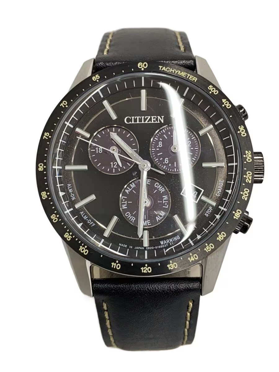 CITIZEN Solar Watch Analog BLK BLK e820 s122643