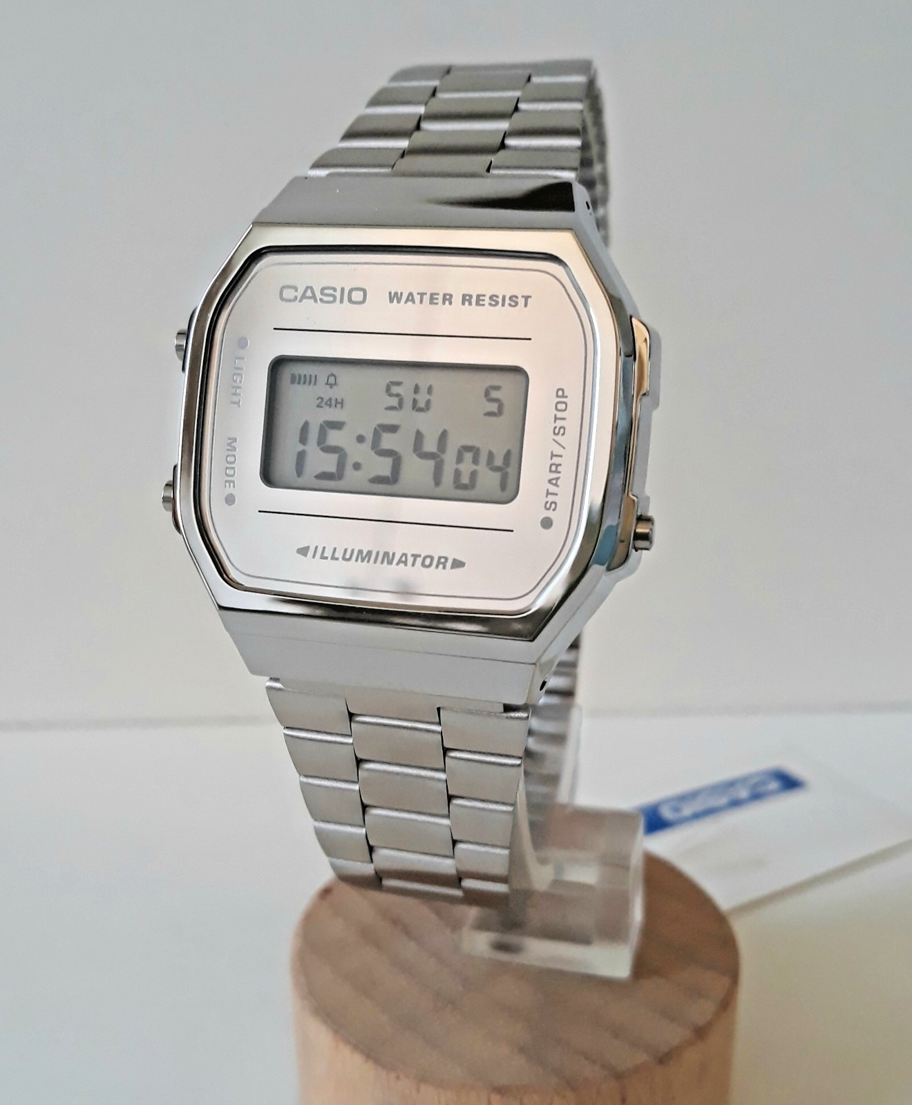 CASIO DIGITAL STEEL WATCH CASE XL