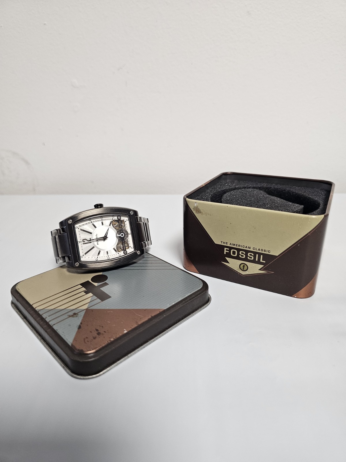 Vintage Men’s FOSSIL ME-1005 Twist ARKITEKT Quartz Watch