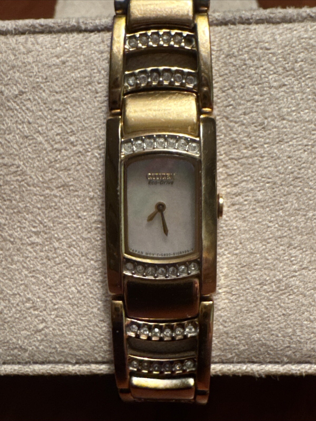 Citizen Eco-drive Women’s Watch Model G620-S074860, Gold Tone, 6 3/4”