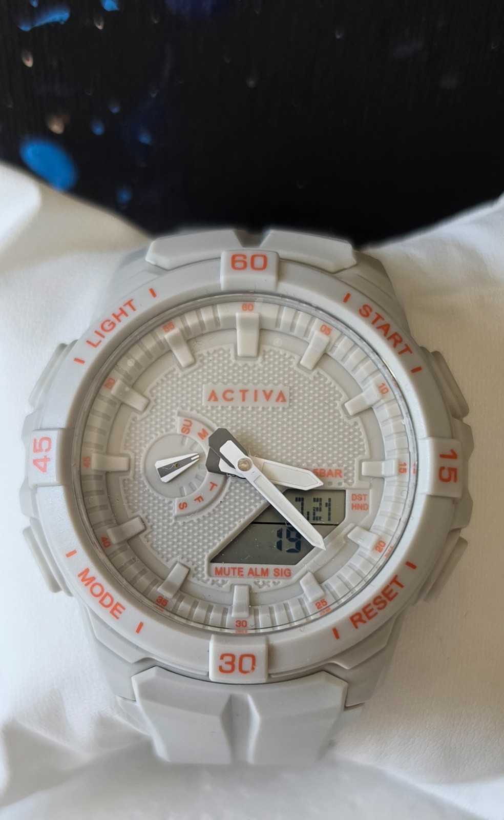Activa Spry X Invicta Digital Essentials Men 53mm ABS Gray