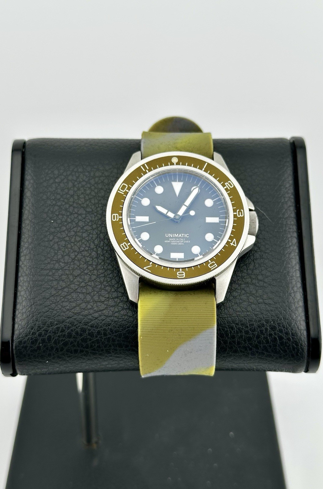 Unimatic U1-DZ Limited Edition 400 Pieces Military 300m Diver Olive Green Dial