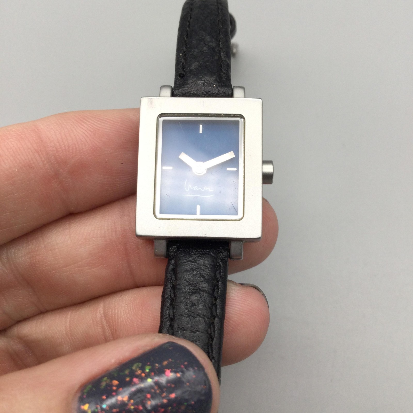 Michael Graves Projects Shenandoah Watch Womens 20mm Blue Dial New Battery