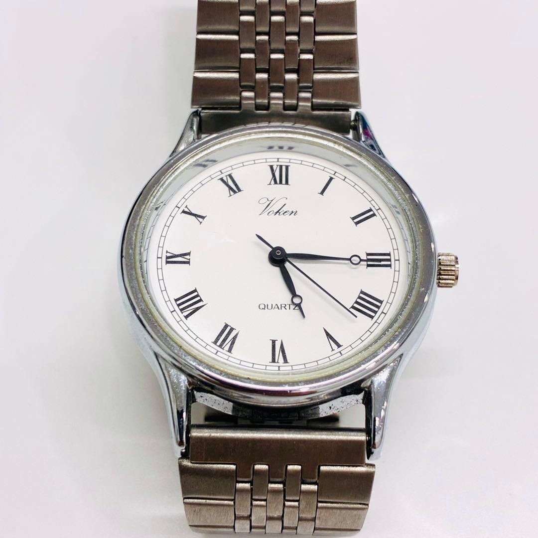 Working condition CITIZEN (Q&Q) Quartz Analog Watch, Silver
