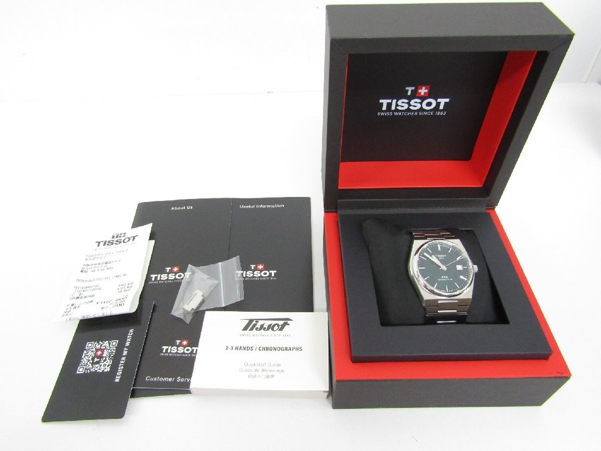 Tissot PRX Automatic T137.407.11.091.00 Used watch Excellent condition