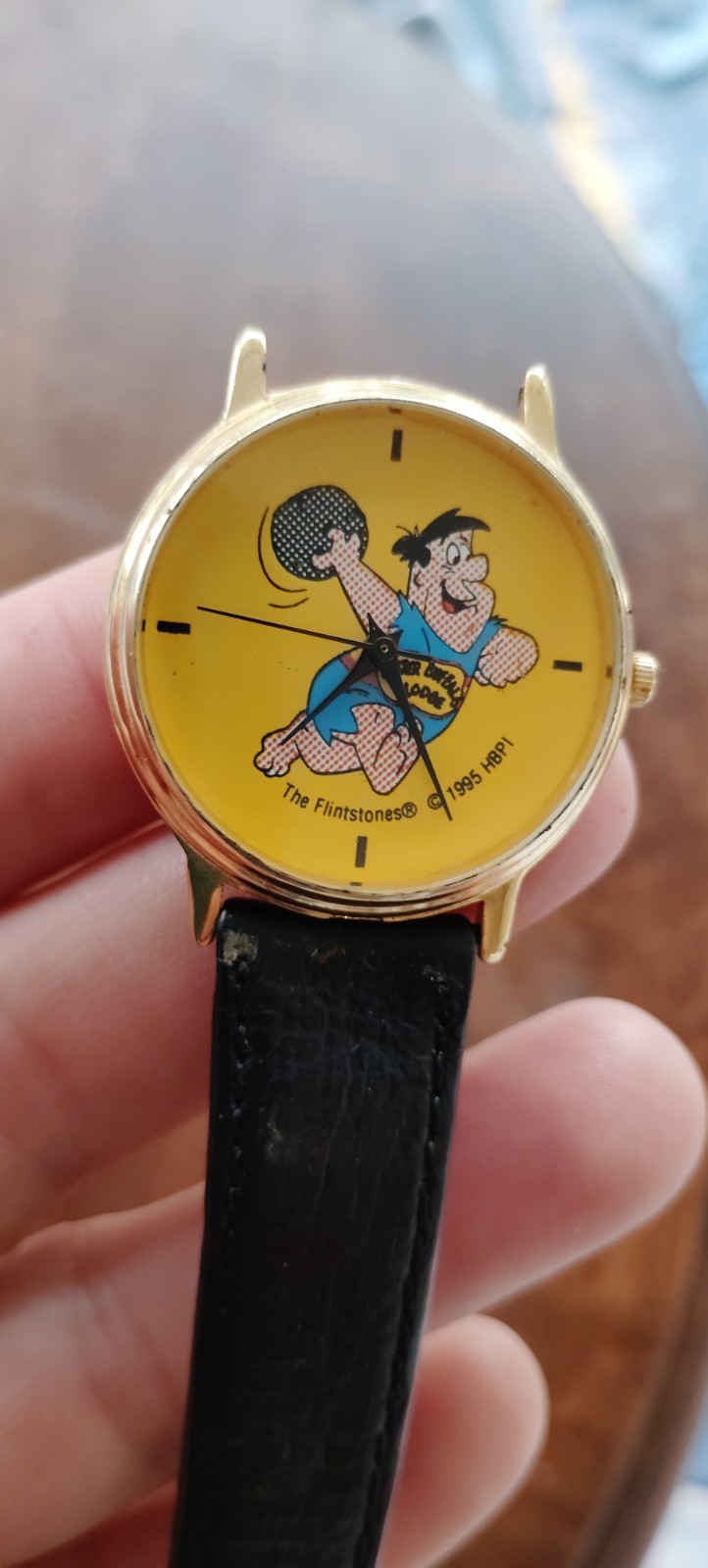 The Flintstones Fred Flintstone Bowling Quartz Analog Watch