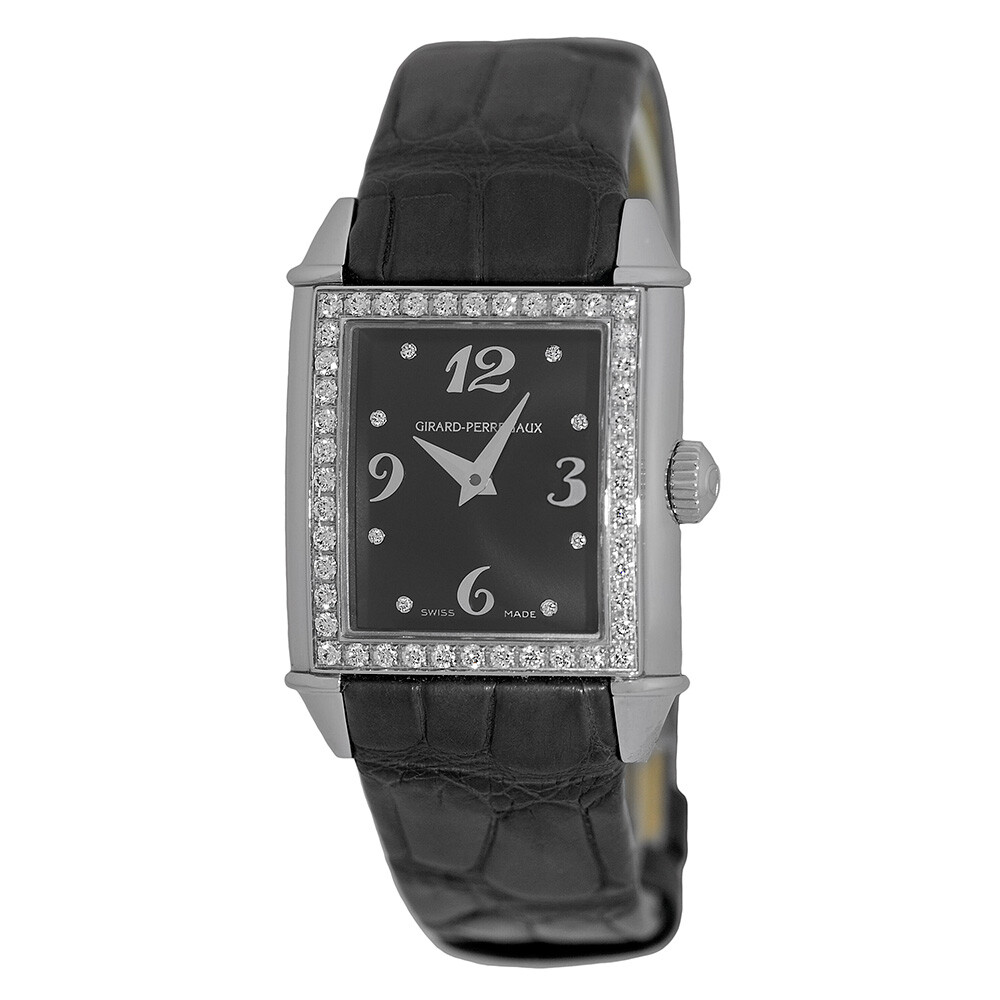 GIRARD PERREGAUX Staineless Steel Diamond Vintage Lady Box Warranty UNWORN 25890
