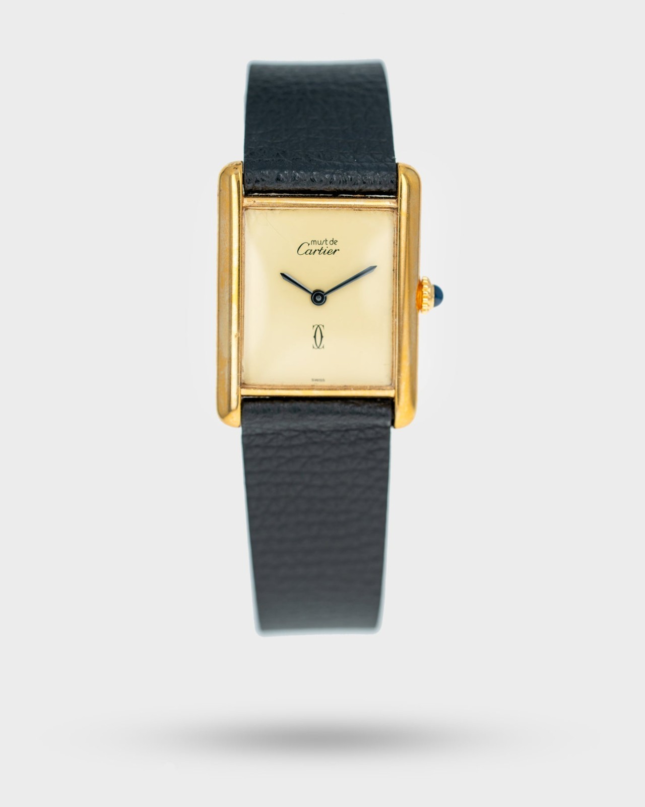 1970’s Vintage Cartier Tank Must de Vermeil Large Model with box – Serviced