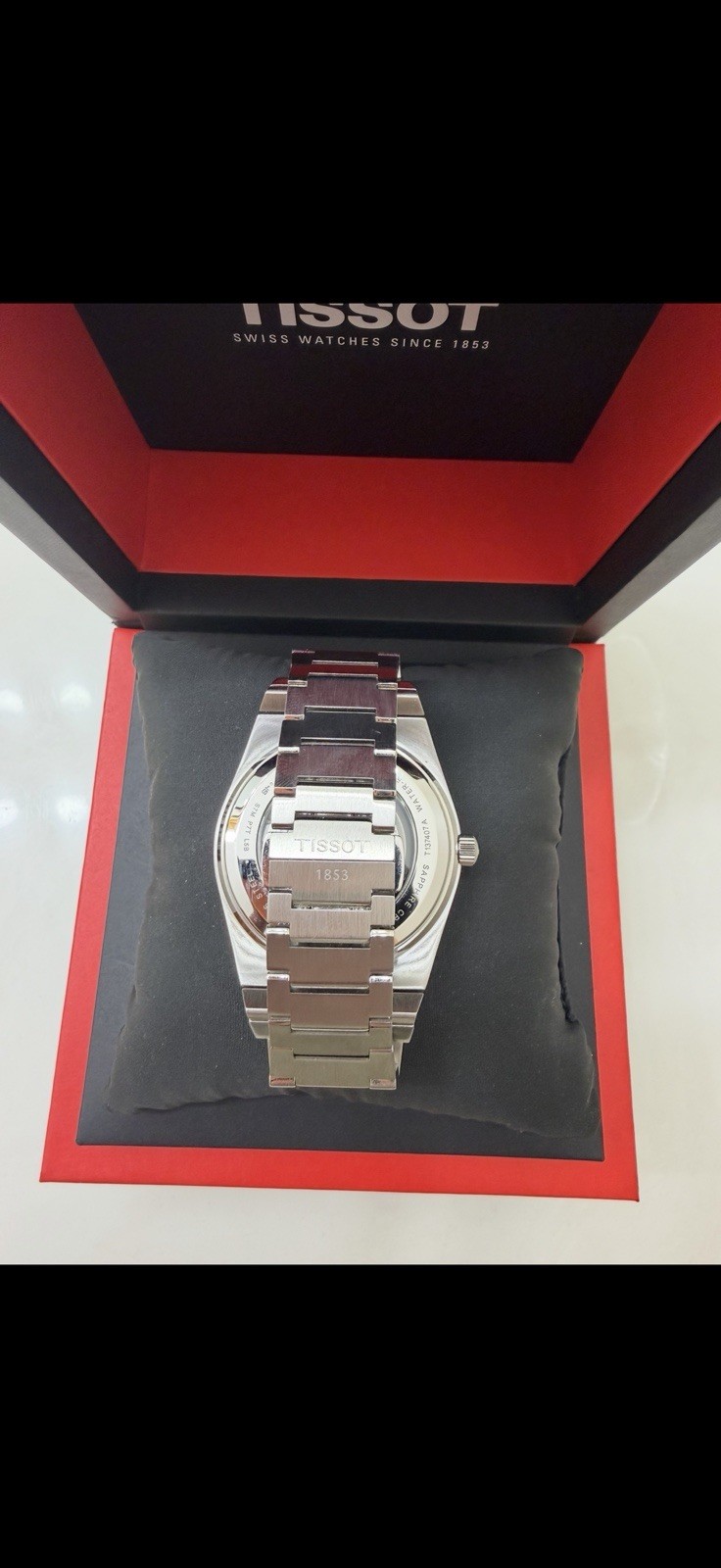 Tissot PRX Powermatic 80 Two-Tone 40mm White Dial Auto Date 100m Box