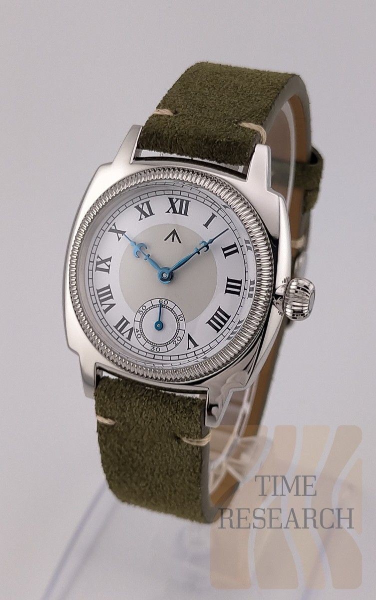 1926 Oyster Tribute Cushion Watch Coin Edge Bezel Sapphire 100m Unused