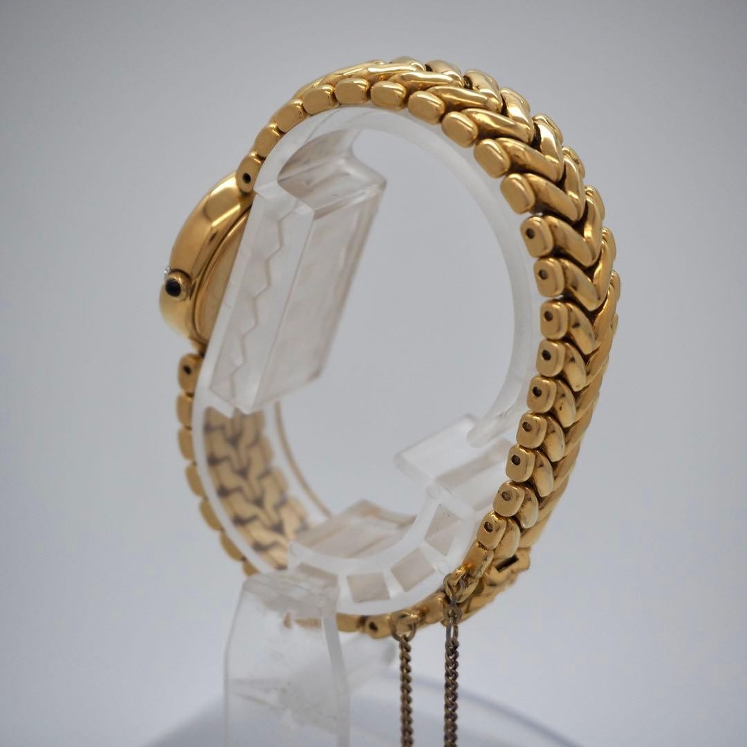 Seiko Exceline Gold Ladies Watch Diamond Quartz Japan 074580