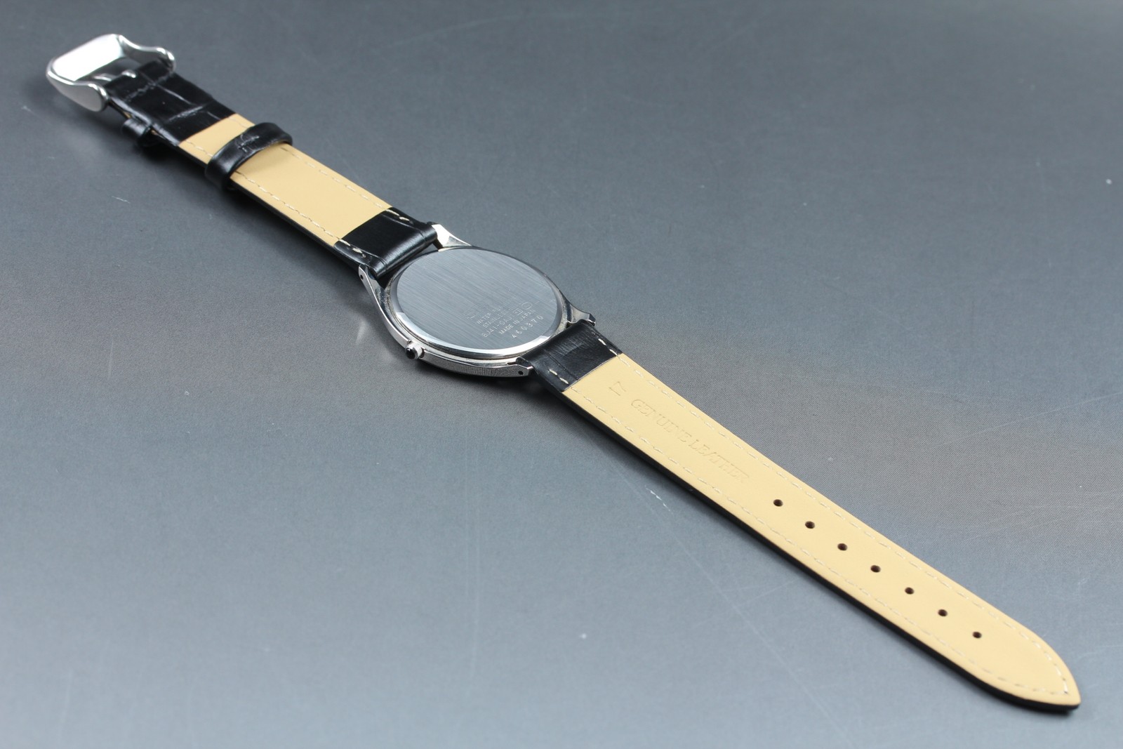 [Near MINT] SEIKO Dolce 8J41-0AJ1 34mm White Dial Quartz Men’s Watch from JAPAN
