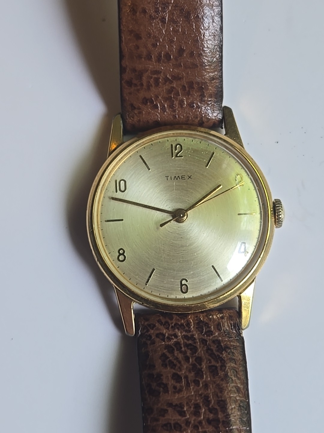 Timex Mercury 32mm Watch W Brown Saddle Calf Band Runs