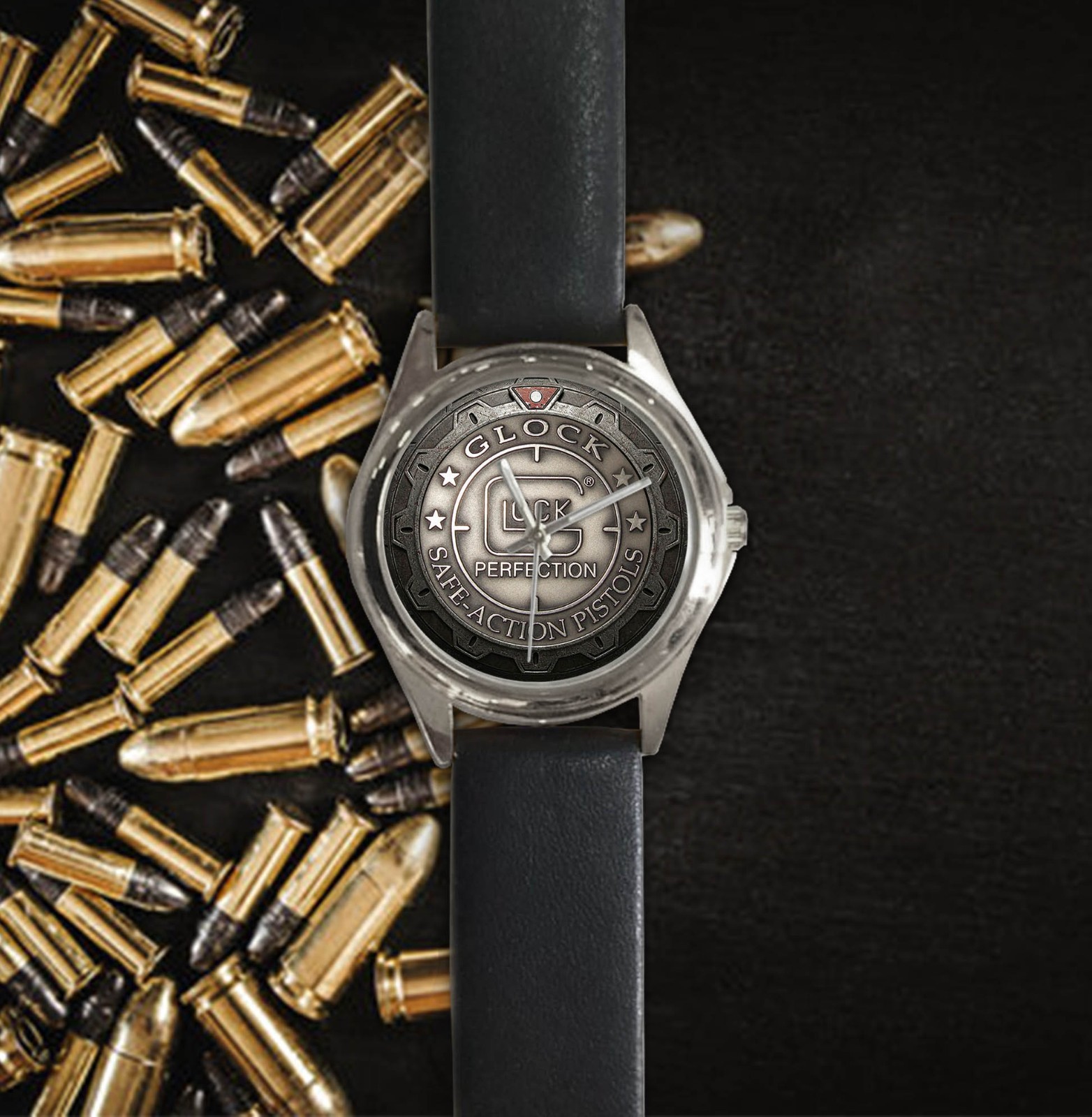 Shop Casual Unisex Watch Gaston Glock Perfection Hunting accessories Collection!