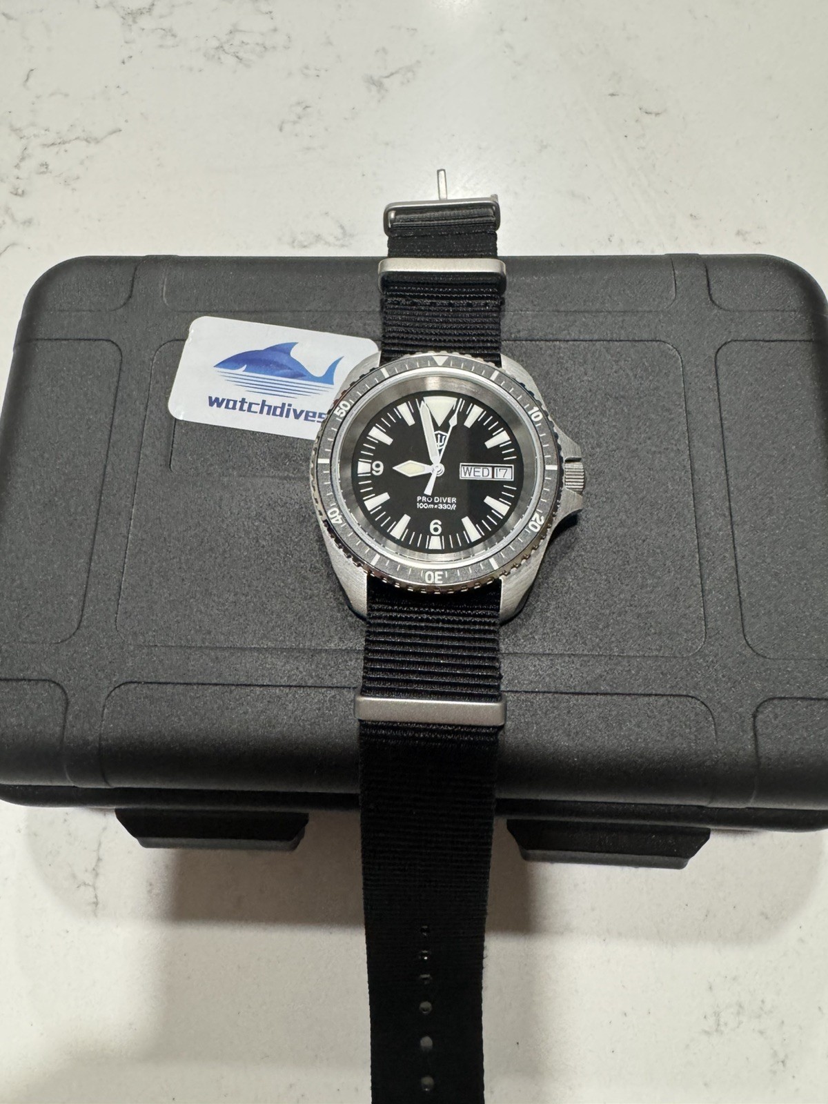 Watchdives WD1980 V3 Military Watch -Swiss Rhonda 515 Mvmt