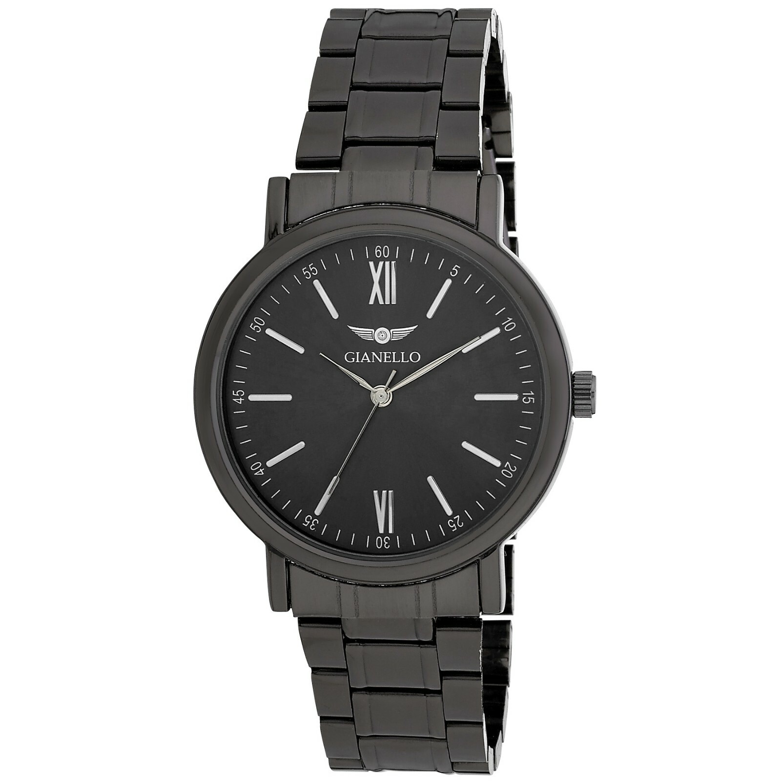 Gianello Men’s All Index Link 38mm Roman Numeral Watch