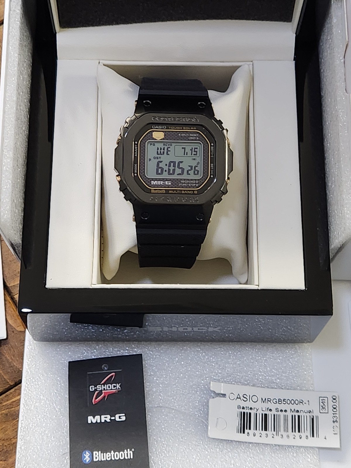 G-Shock MRG-B5000 Series Titanium Men’s Watch MRGB5000R-1