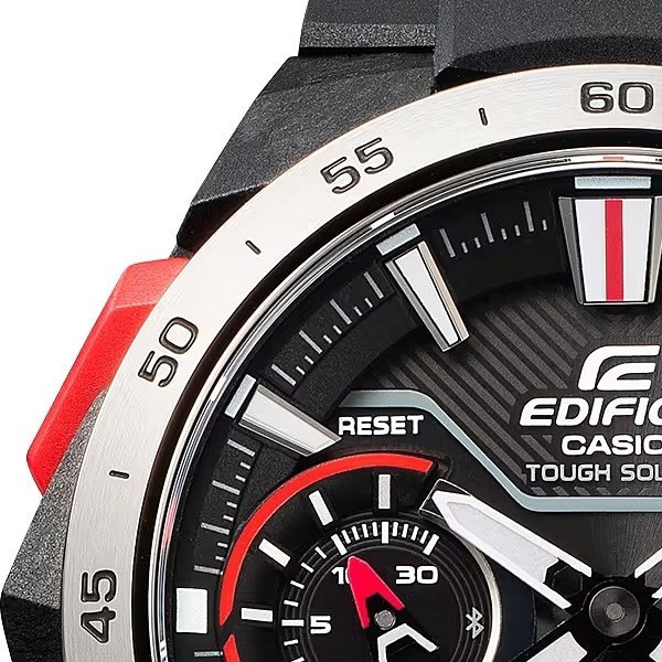 Casio EDIFICE ECB-2200YP-1AJF Windflow Digital Analog Men’s Rubber Band Watch