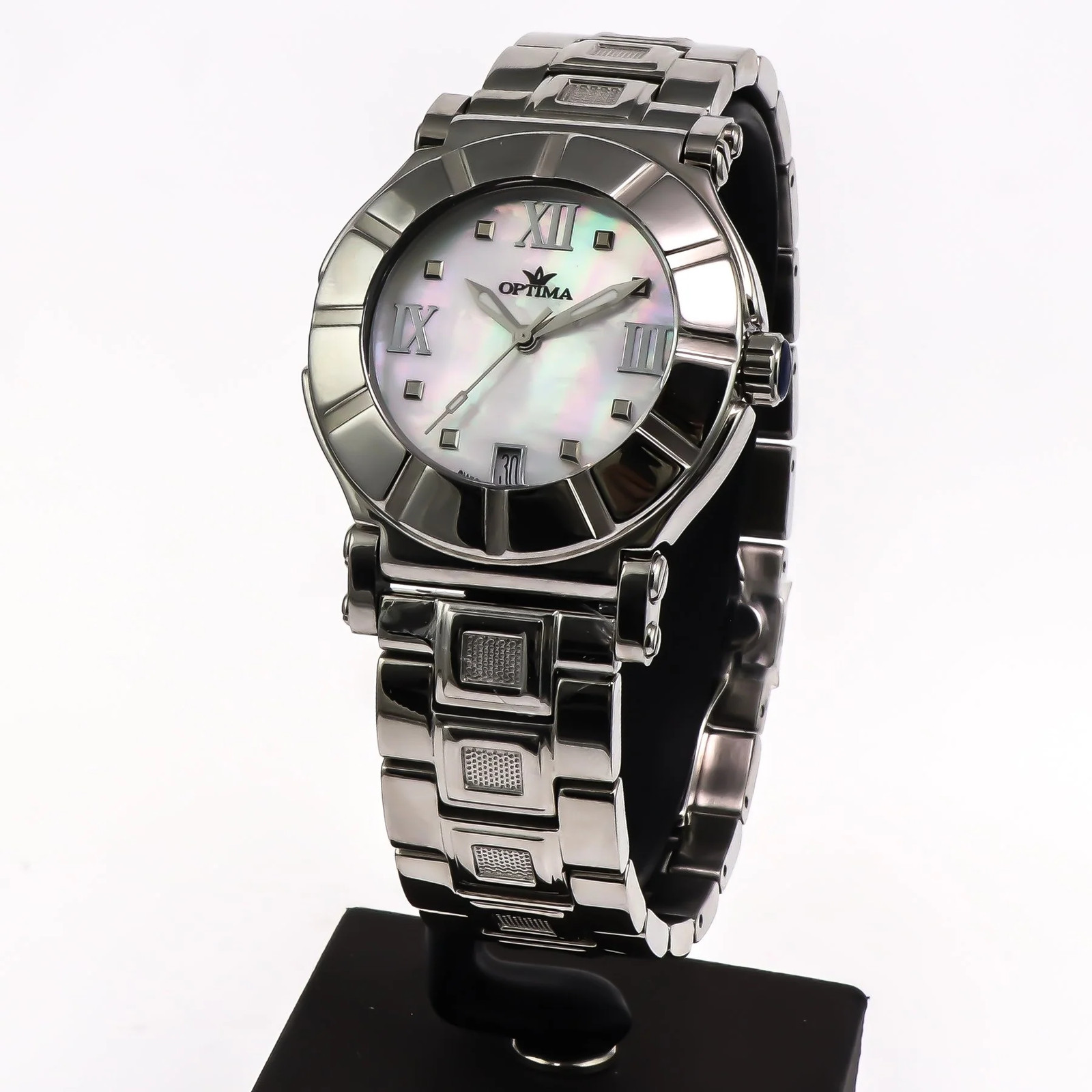 Optima – Swiss Watch- OSL300-SS-7 Quartz 38 mm OSL300 50 m (5 ATM / 169 ft)