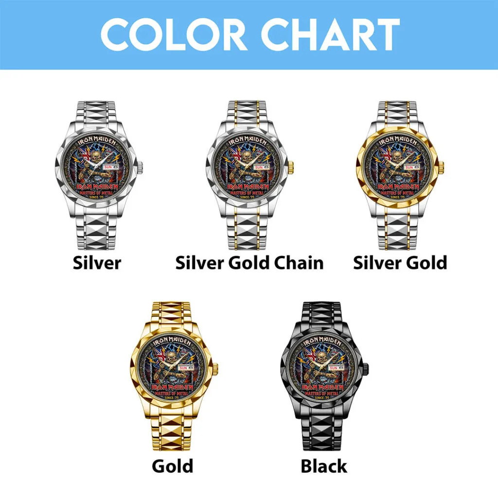 Maiden Alloy Luxury Quartz Watch