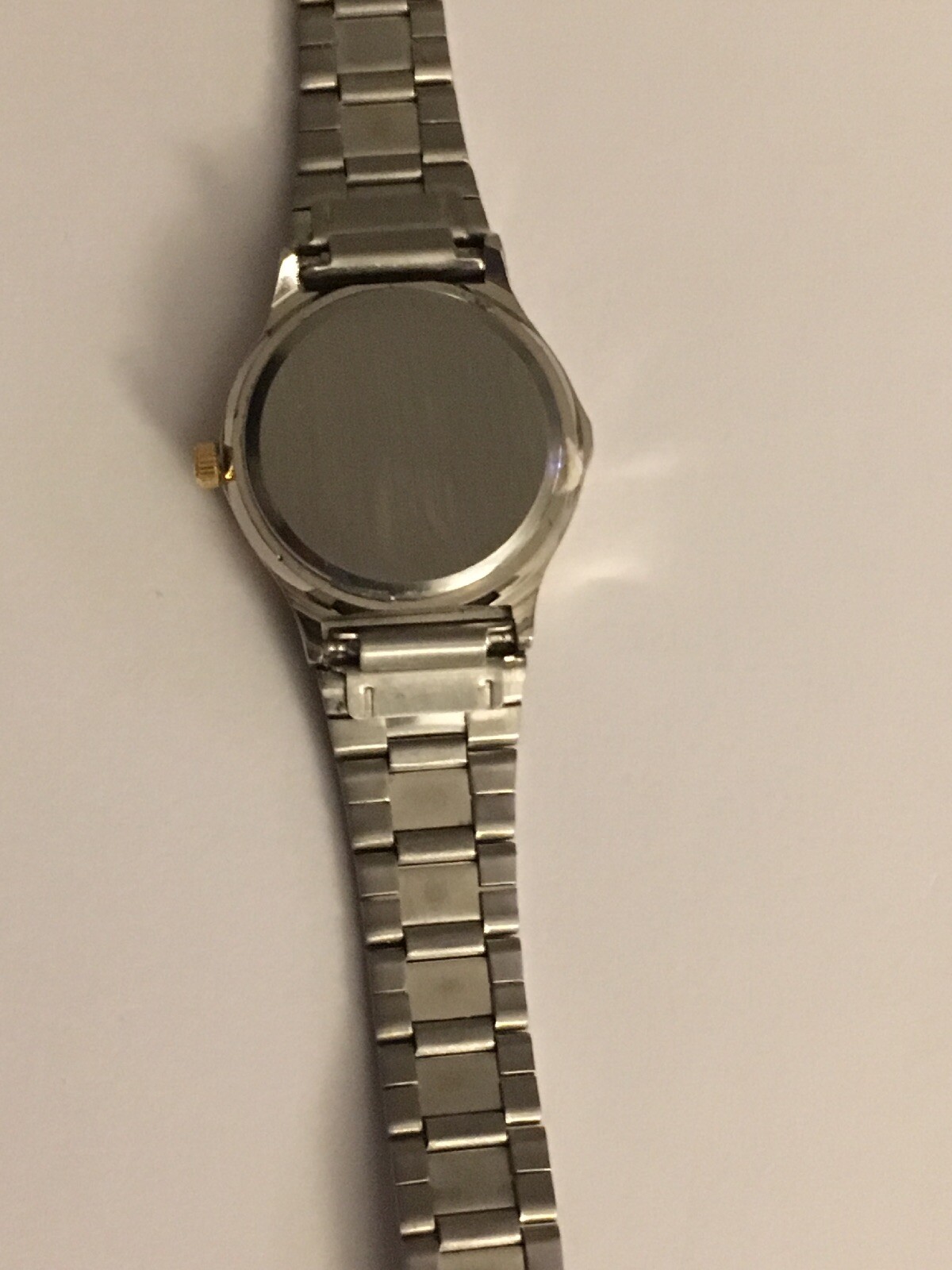Vintage StMarin Silver tone Gold Trim Watch