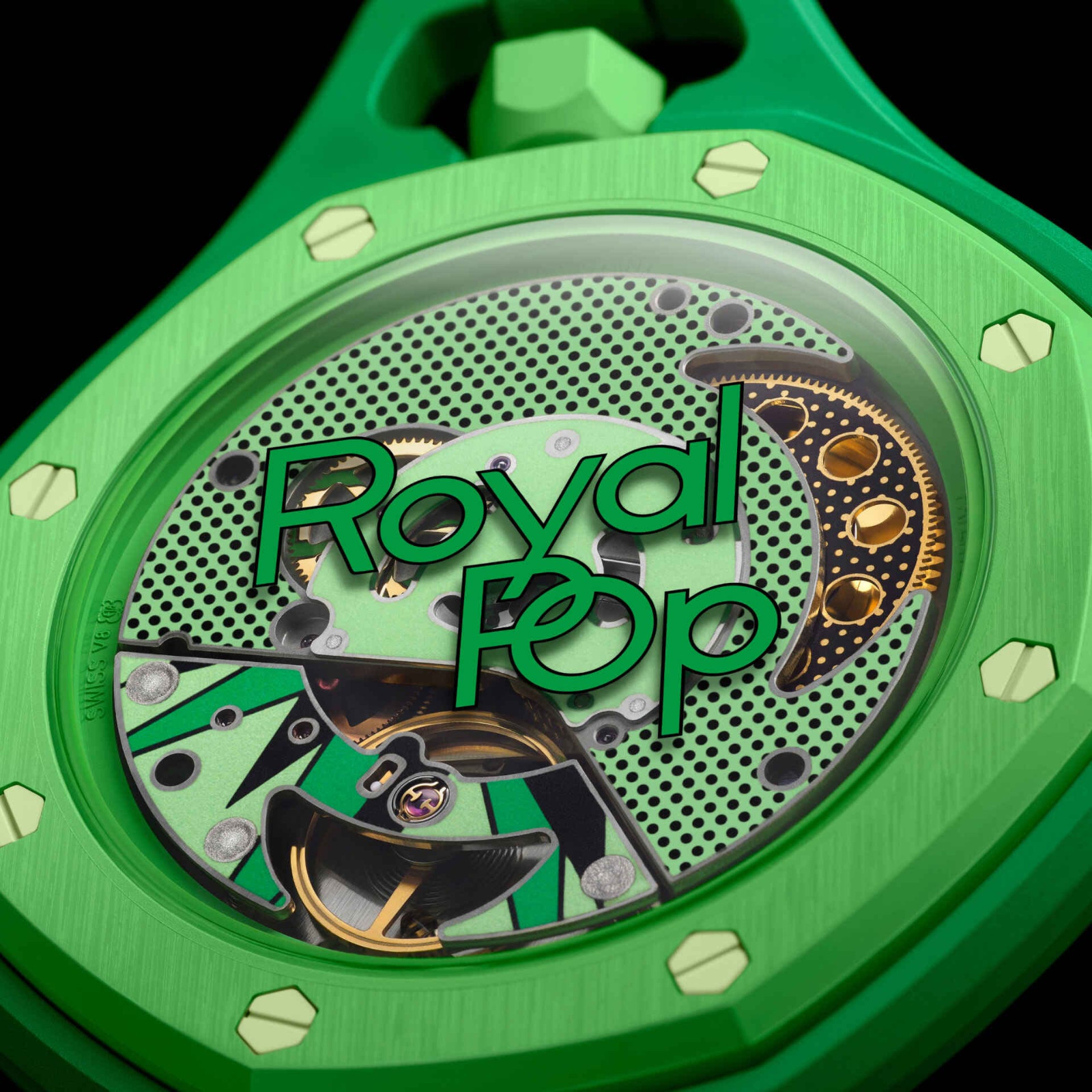 Swatch x Audemars Piguet Royal Pop Green Eight Green SSX03G100N