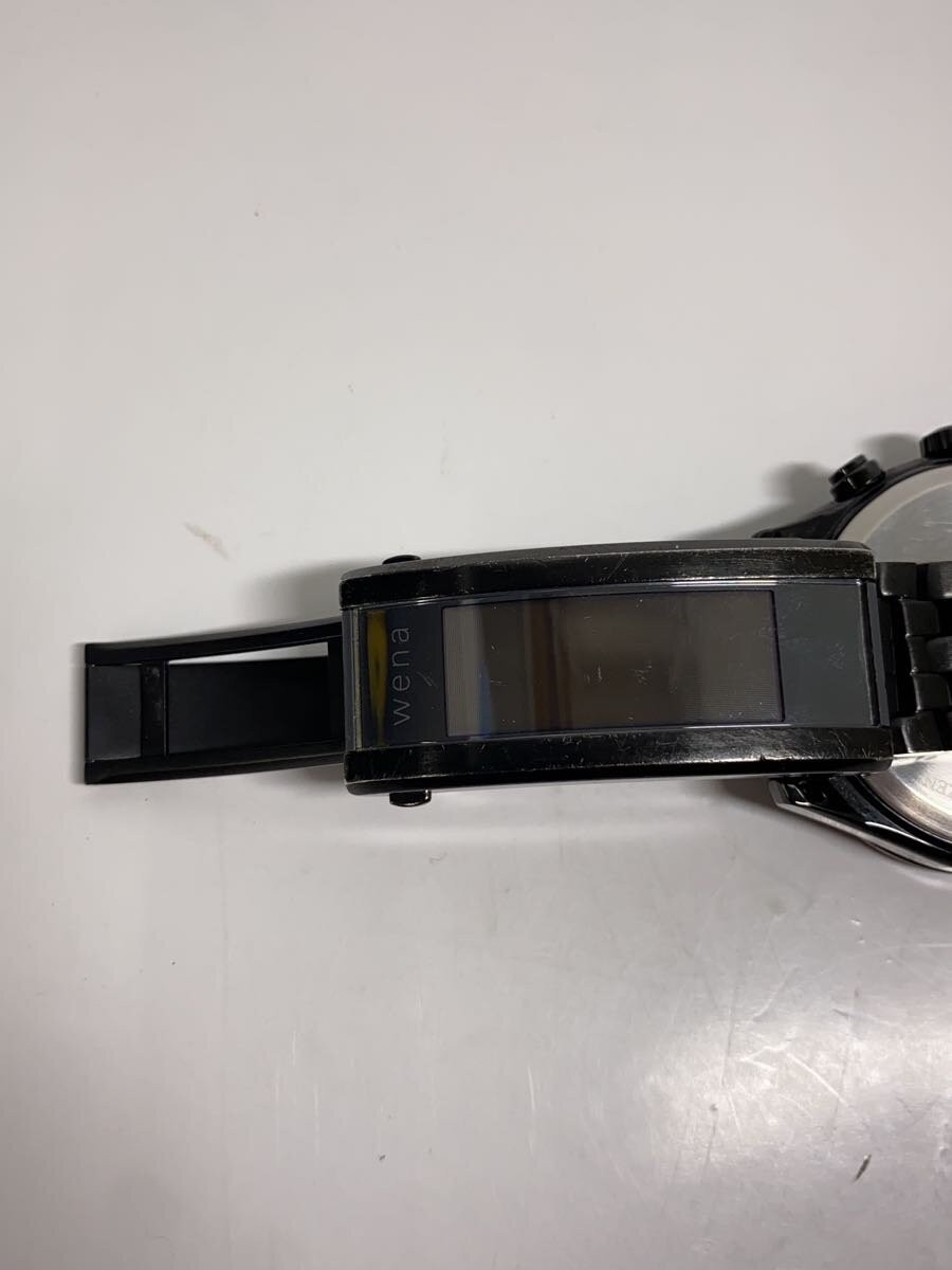 CITIZEN Smart Watch Digital Stainless Black Black SS B612 S126517