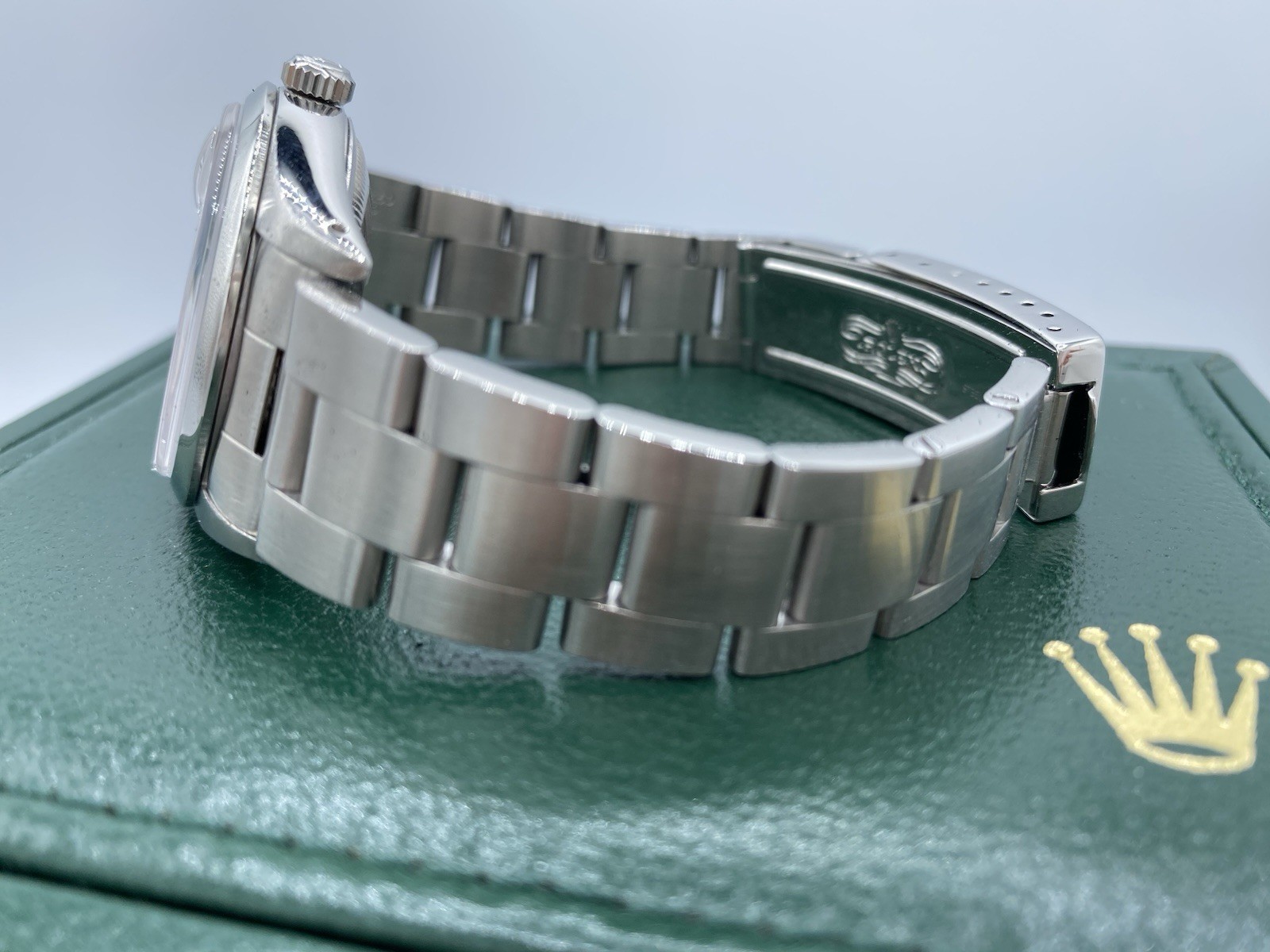 1991 Rolex 15200 Oyster Perpetual Datejust 34mm Stainless Steel Box Papers