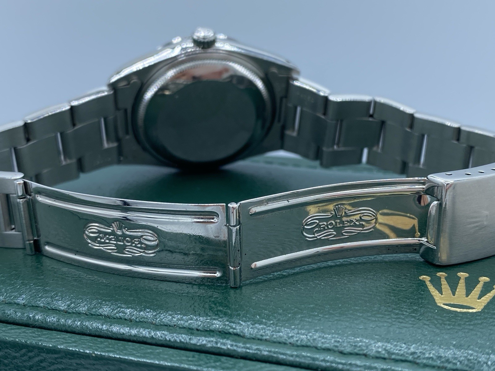 1991 Rolex 15200 Oyster Perpetual Datejust 34mm Stainless Steel Box Papers
