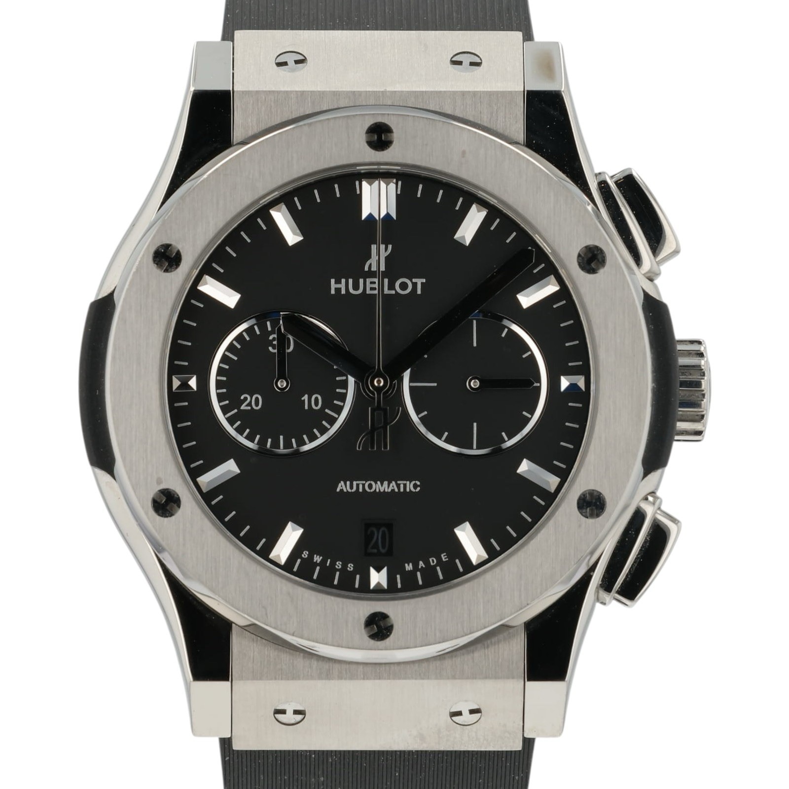 Hublot Classic Fusion Black Dial Titanium 42mm Automatic Men’s 541.NX.1171.RX