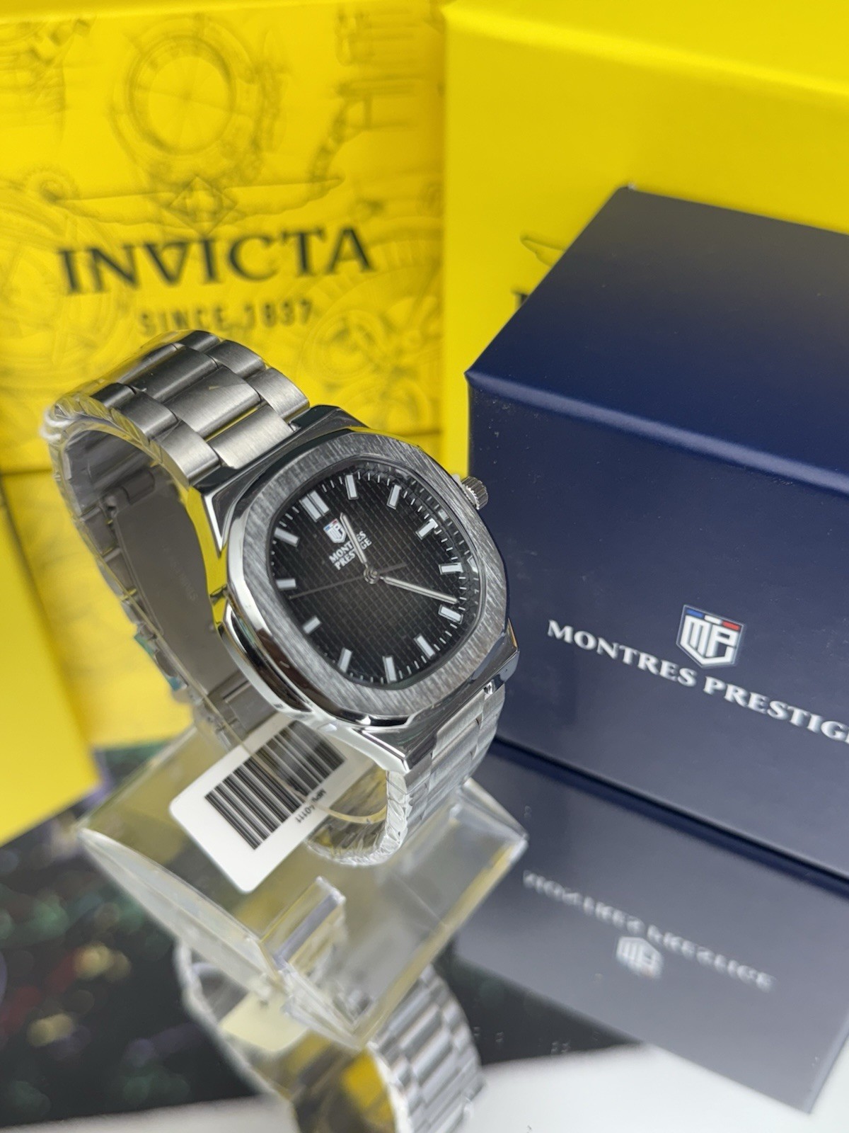 MPW-0111 – Montres Prestige X Invicta Men’s Watch – 42mm, Silver