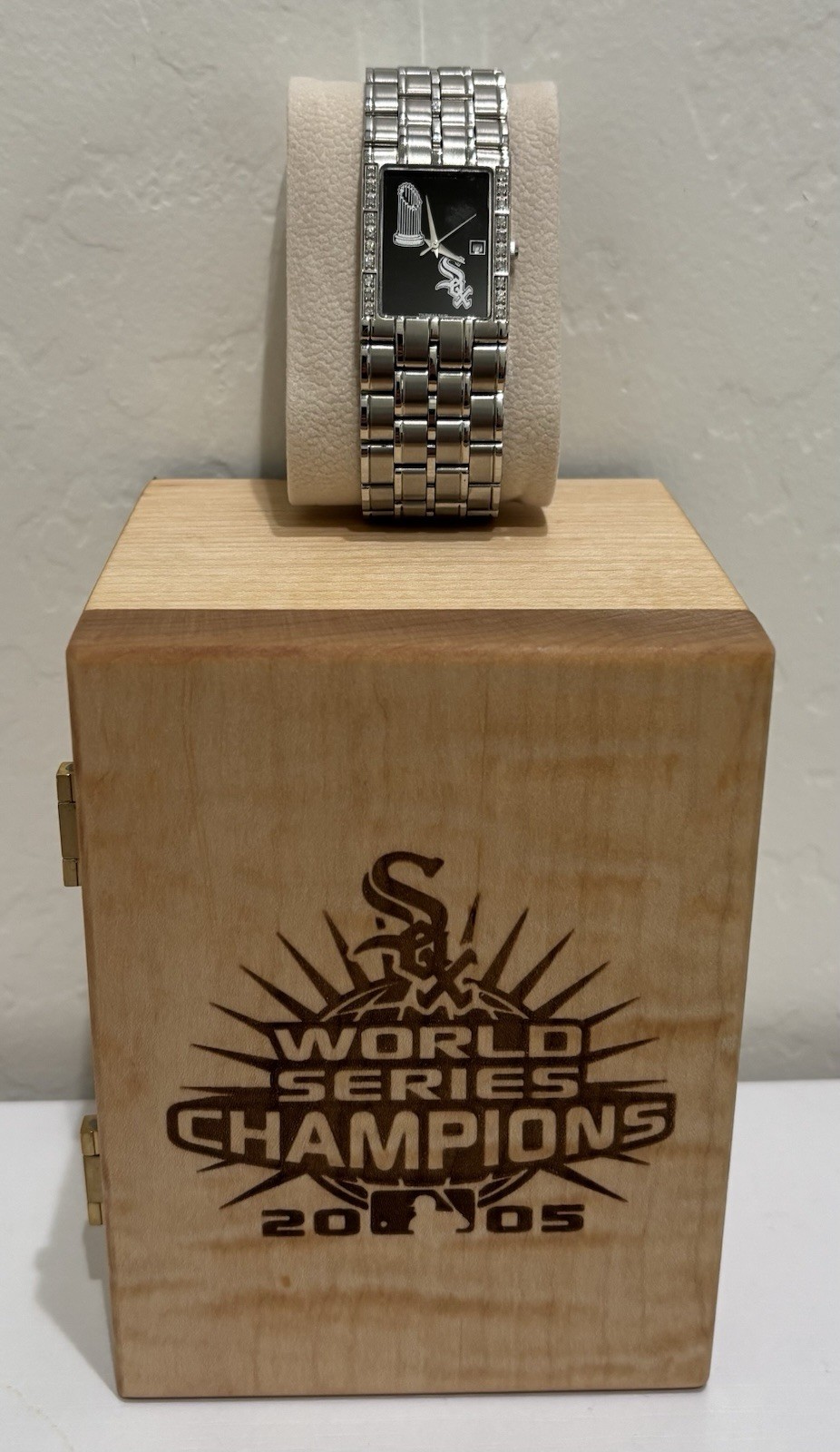 White Sox World Series .55 Carat Diamond 2005 Team Issued Wrist Watch! Tourneau!