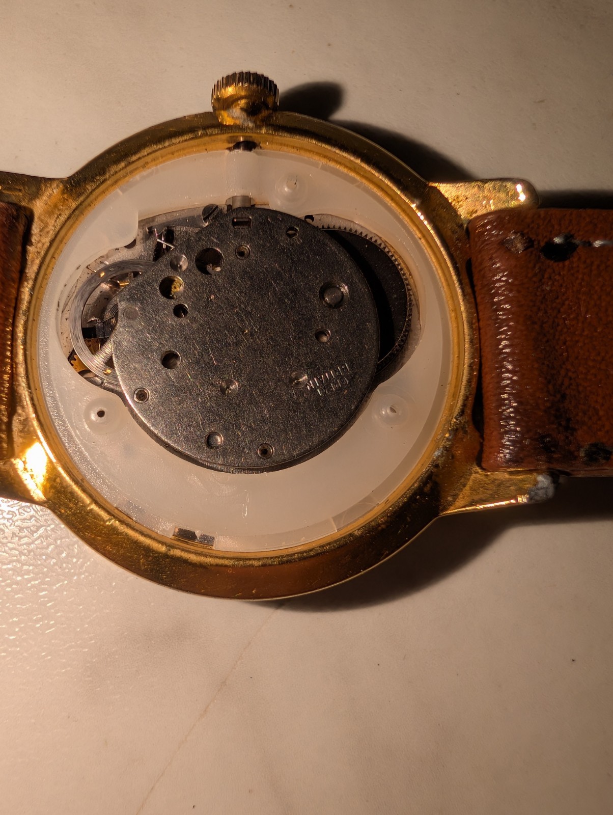 Timex Mercury Mens Watch Day/Date Chocolate Dial 1975