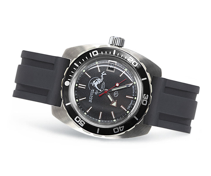 Vostok Amphibia 170600 Watch Scuba Dude Diver Mechanical Automatic US SELLER