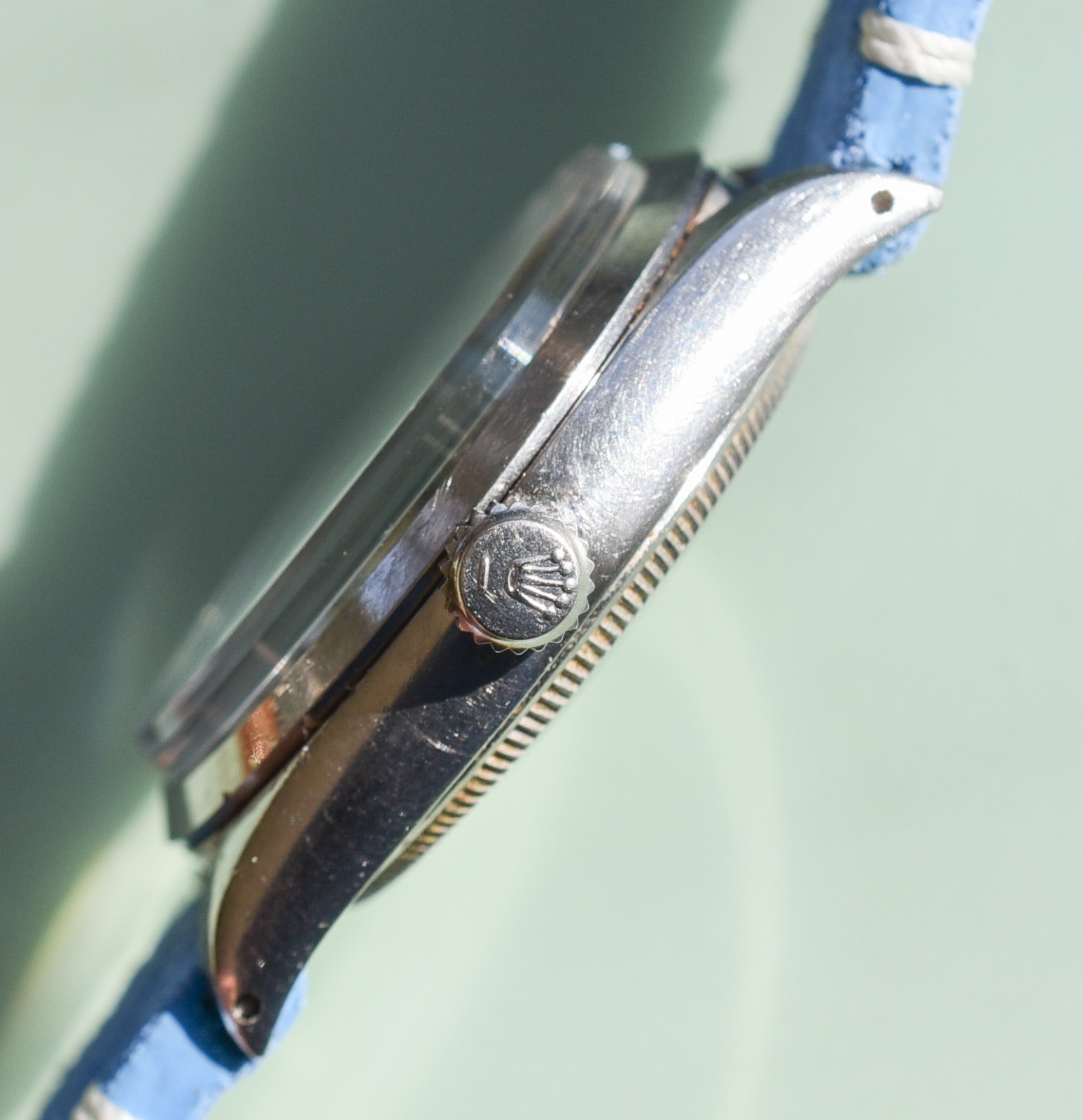 Vintage ROLEX 1002 Oyster Perpetual Automatic Watch UNDERLINE Dial 1963