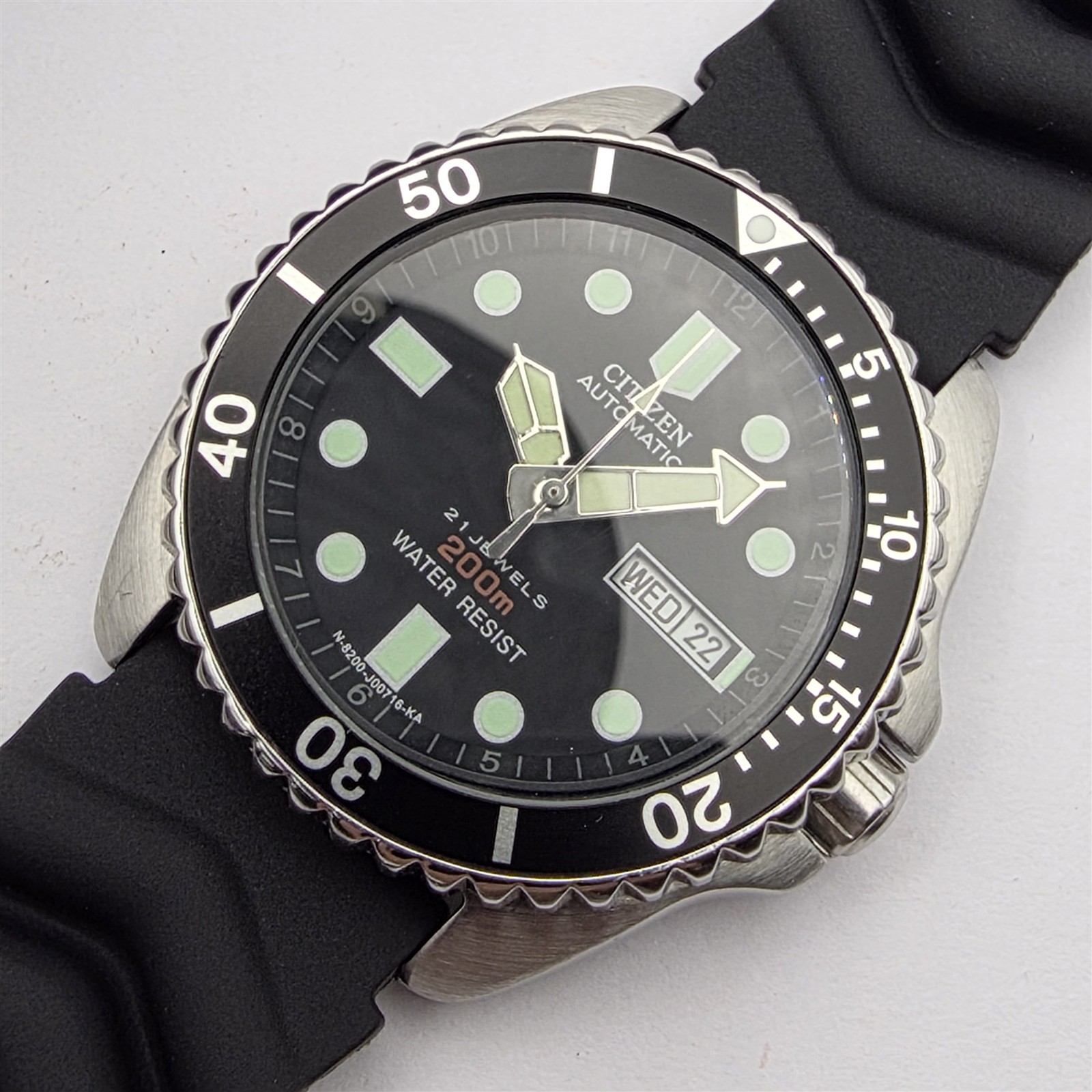 PROJECT TO FIX CITIZEN GN-4-S MENS SS AUTO DAY DATE NY2300 WATCH US TARIFF PAID