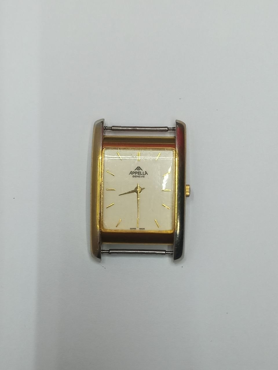 Appella Swiss Made 1943 Rectangular Gold Plated Men’s Watch Ref 589 KY592680