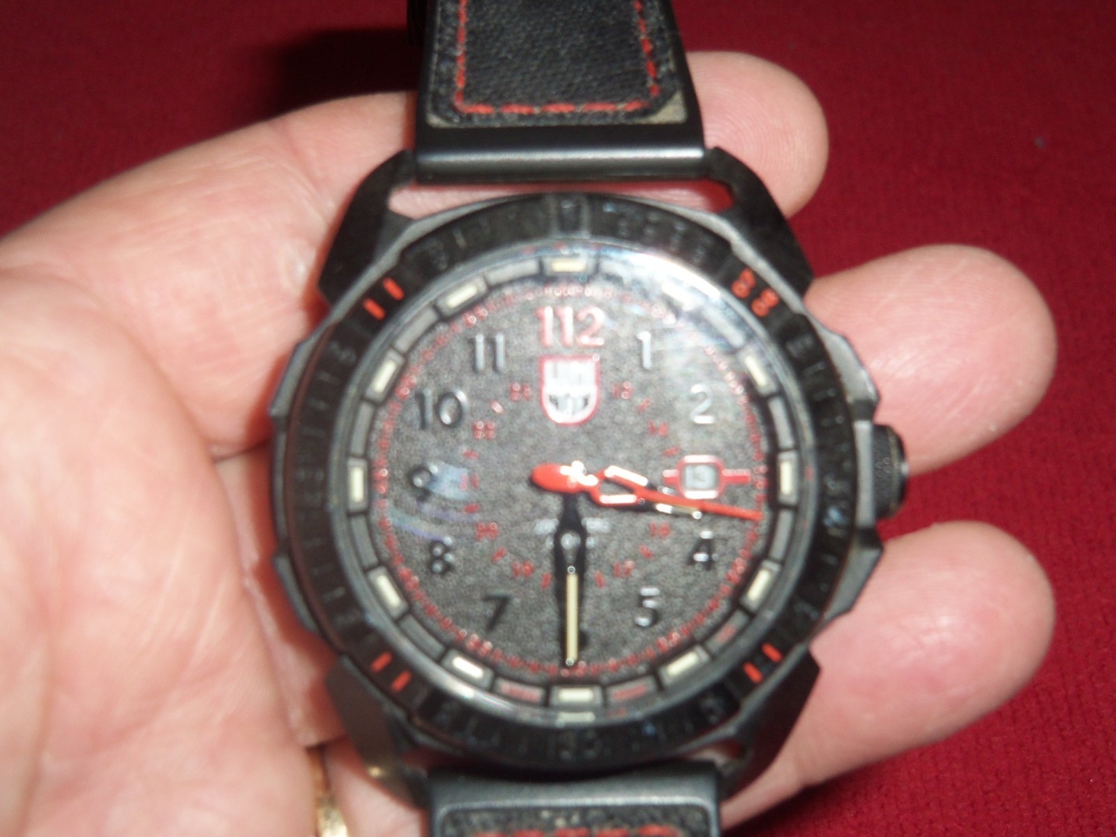 Luminox Ice-Sar Arctic 1000 Series Ref 1002 Quartz Watch Carbon Field-Ready LOOK