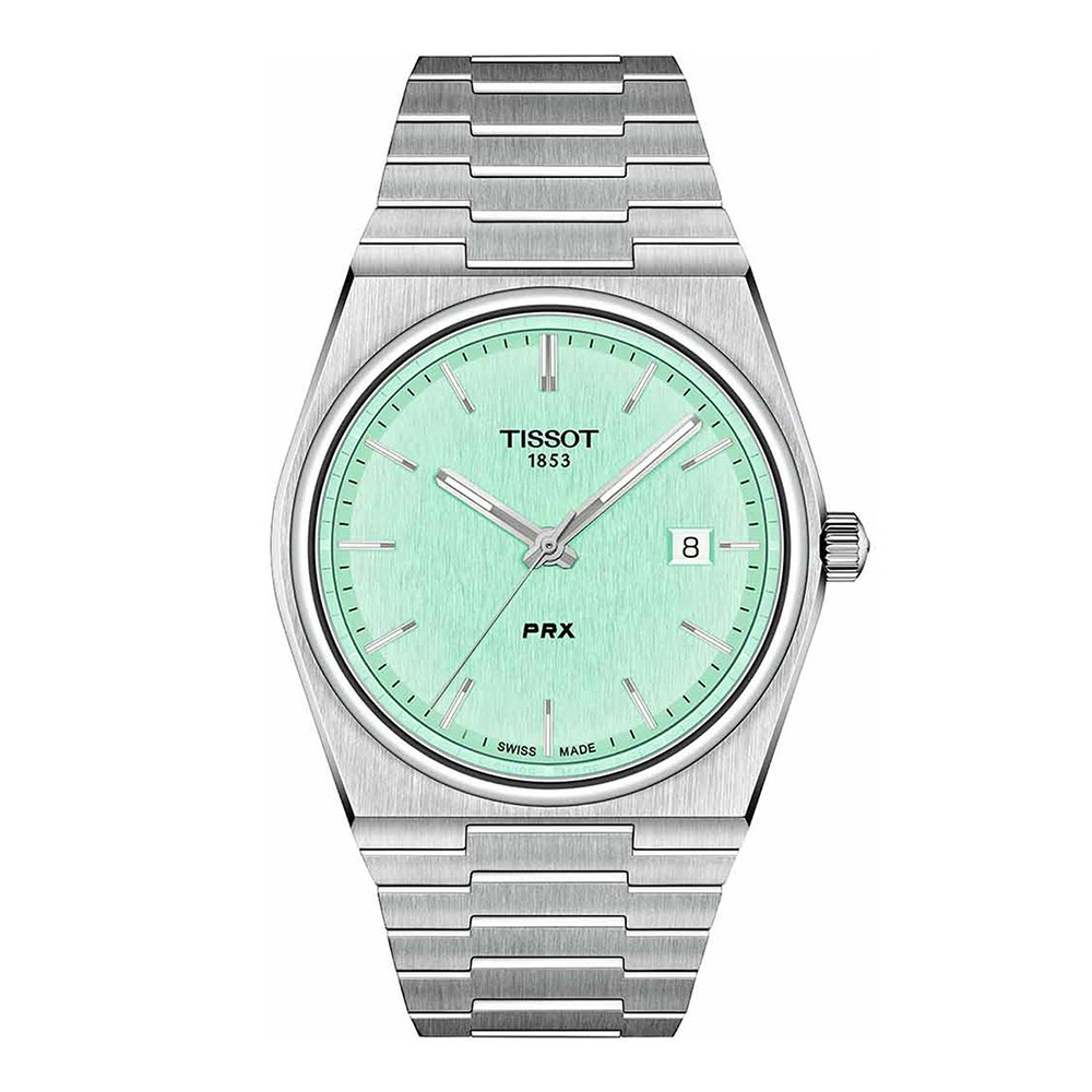 Tissot PRX 40 mm Quartz Men’s Watch Light Green Dial With 316L Stainless Steel