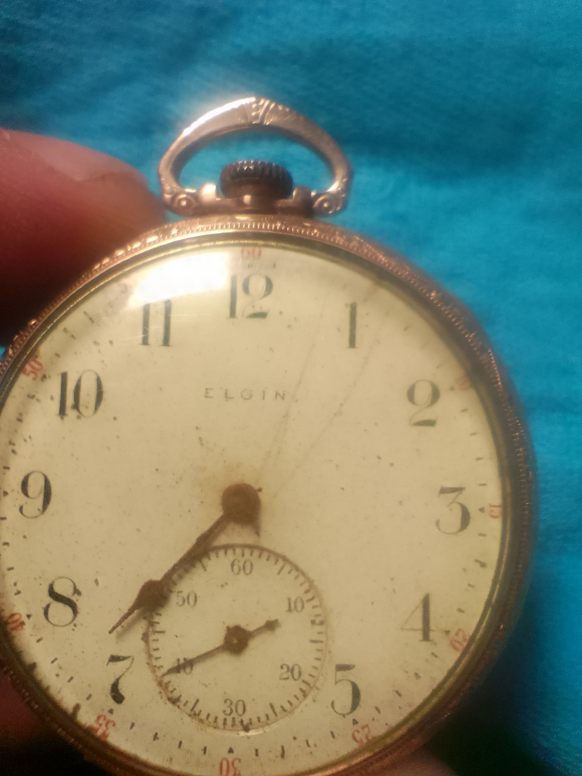 Elgin Open Face Pocket Watch