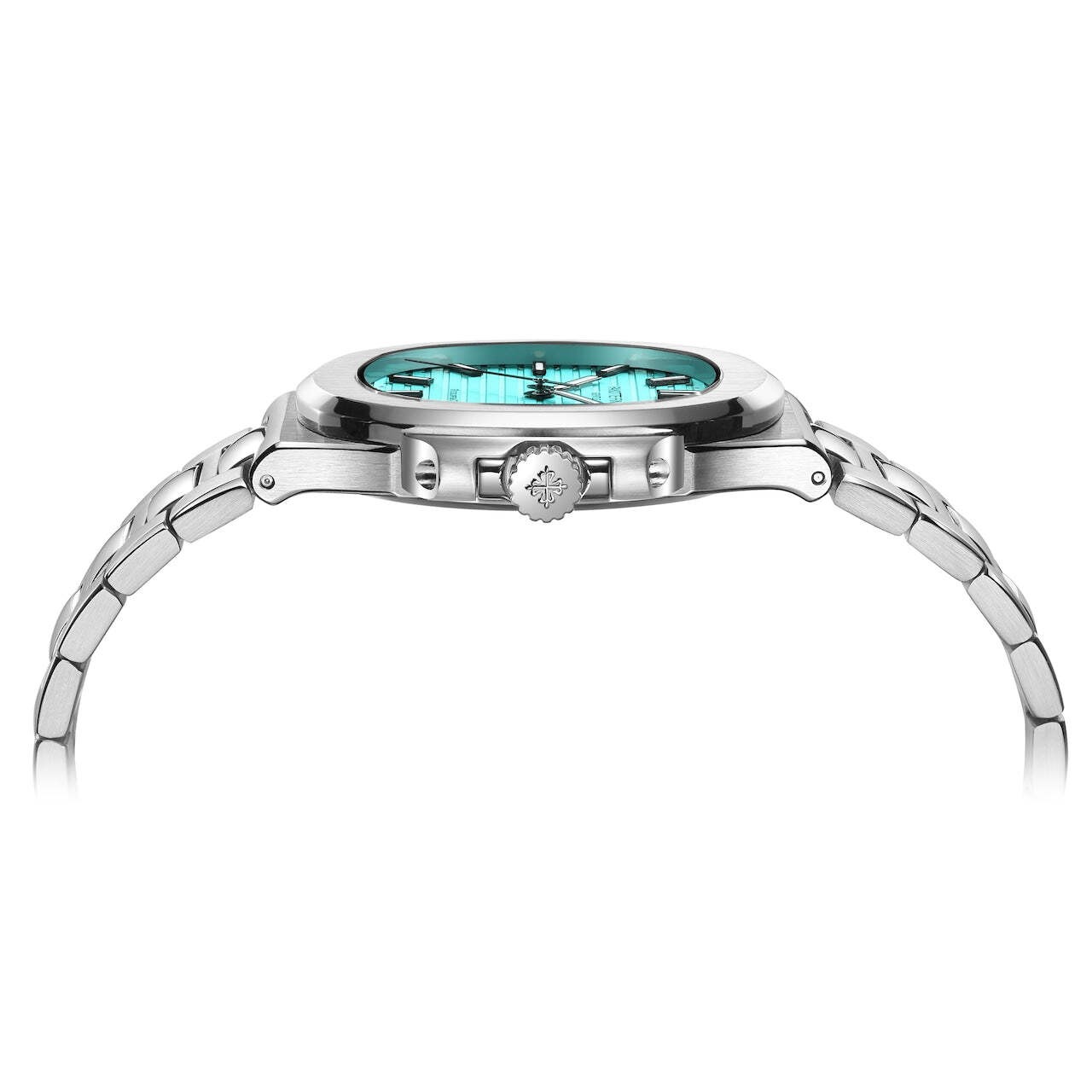 PAKOTTE FINISH do-shimasu? model Silver×FO Blue Quartz Watch VJ42 Sapphire glass