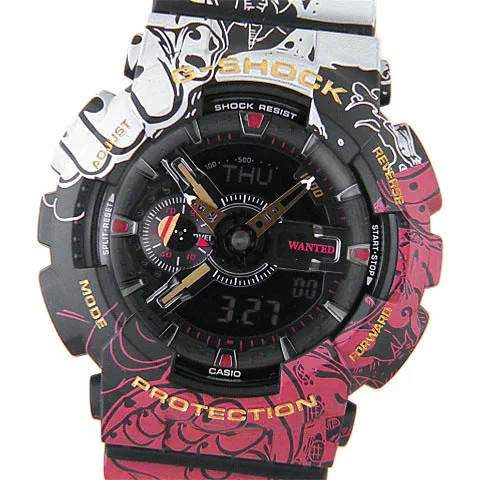 CASIO G-SHOCK ONE PIECE GA-110JOP-1A4JR Excellent w/ Box Manual Mint Japan