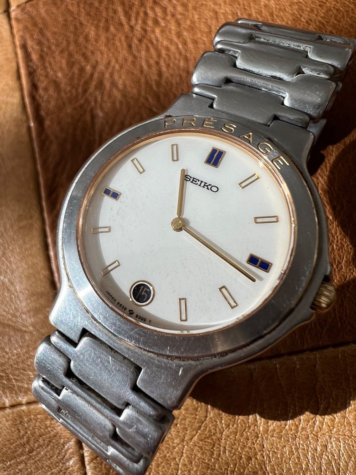 Seiko Presage Quartz Men’s Watch Working Japan