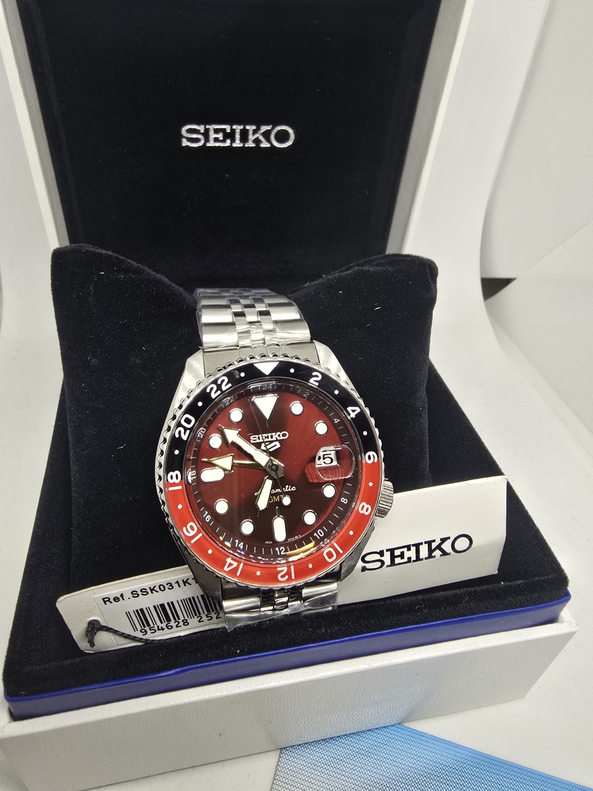 Seiko SSK031K1 5 Sports Automatic Men’s Watch New