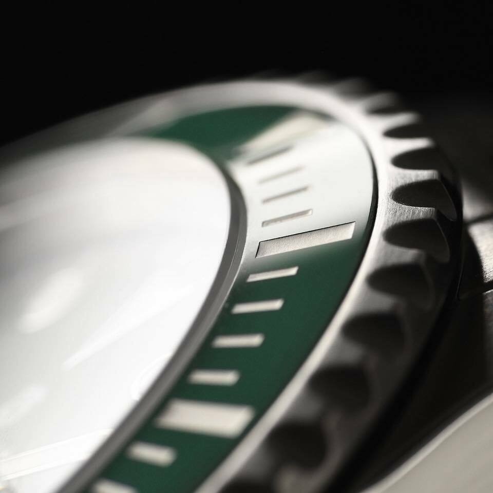 Steinhart Ocean 1 Green Ceramic 42mm Swiss Automatic Diver Watch / Green Dial