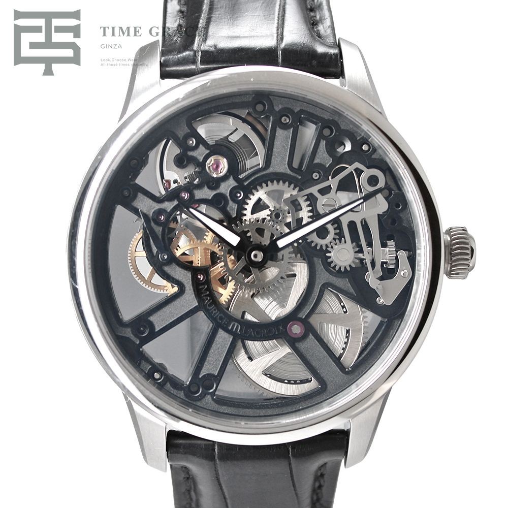 MAURICE LACROIX MASTERPIECE SKELETON MP7228-SS001-000-1 MENS Unused