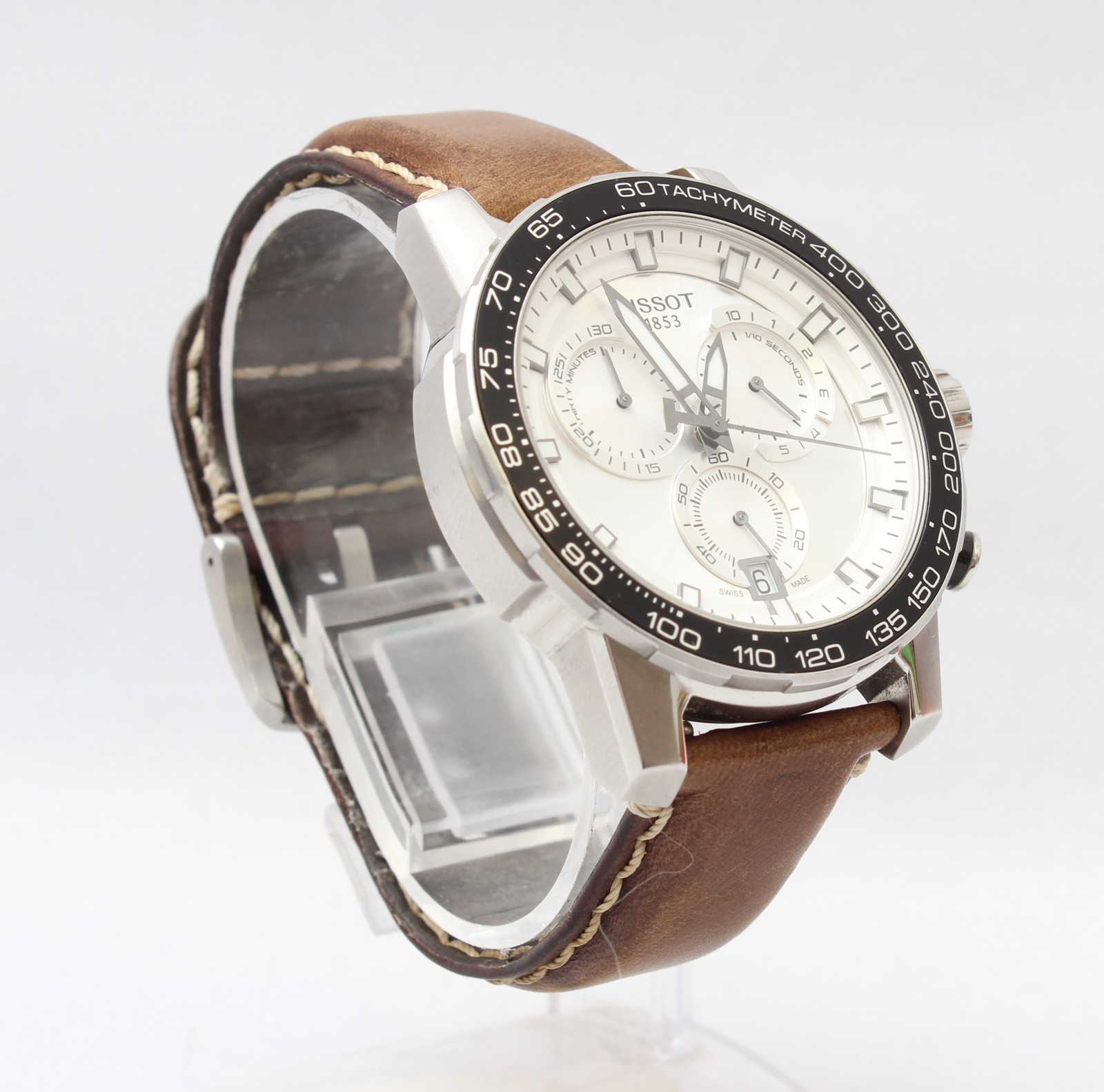Tissot SuperSport Chronograph 45.5mm White Face Men’s Wrist Watch – T125617A