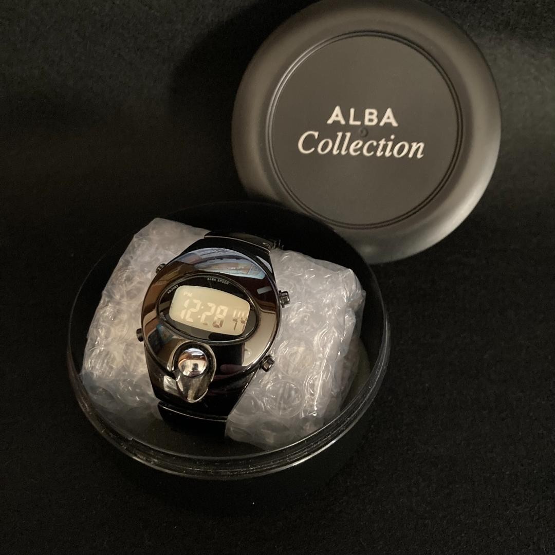 ALBA SPOON INGOT W626-4070 Digital Watch From Japan