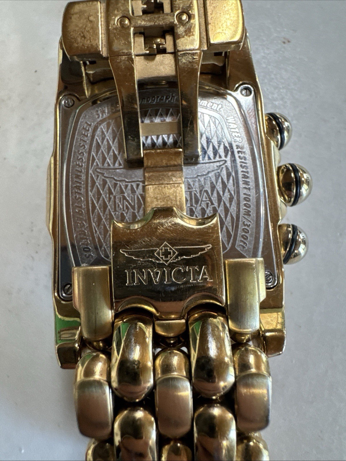 Unisex Invicta Lupah Chronograph Fabulous Timepiece MWA6